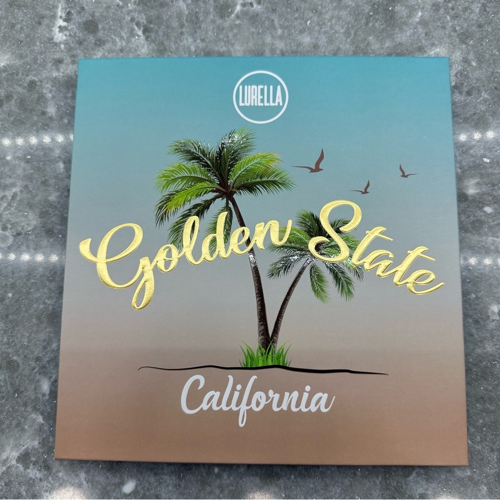 Lurella Cosmetics Golden State Eyeshadow Palette - Vibrant Multi-Color - Picture 6 of 9